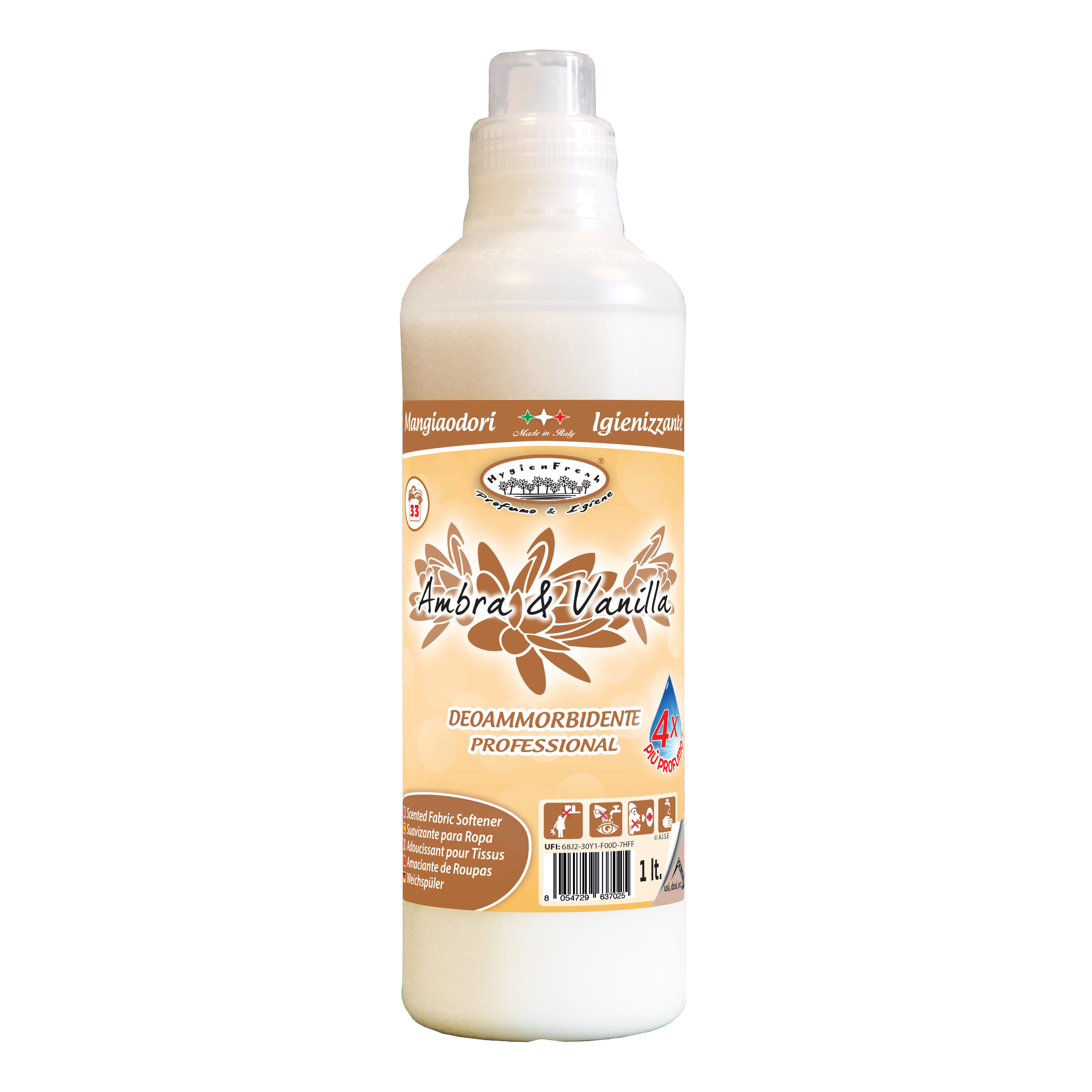 Ammorbidente Ambra & Vanilla 1 litro